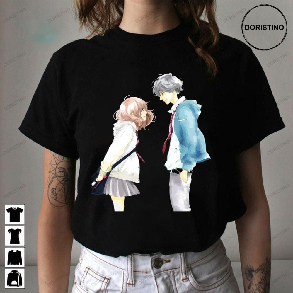 Couple Kou And Futaba Ao Haru Ride Awesome Shirts